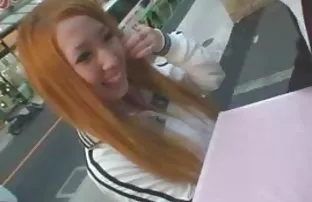 Helle Blondine bekom ...