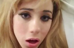 Blonda im privaten p ...