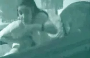 in Strümpfen masturb ...