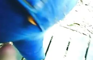 In einer Gasmaske un ...