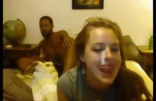 Dünne rothaarige Stu ...